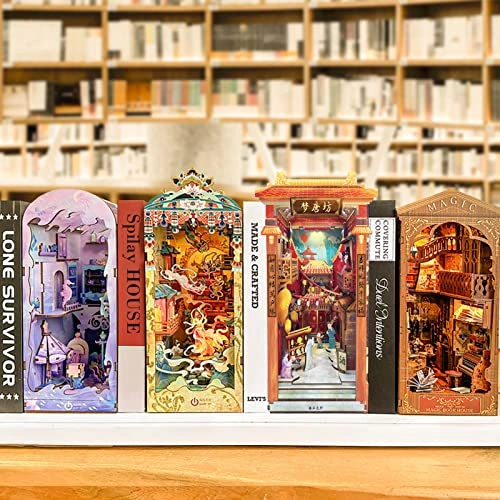 DIY Dollhouse Miniature Book Nook - Dream of Tang Dynasty