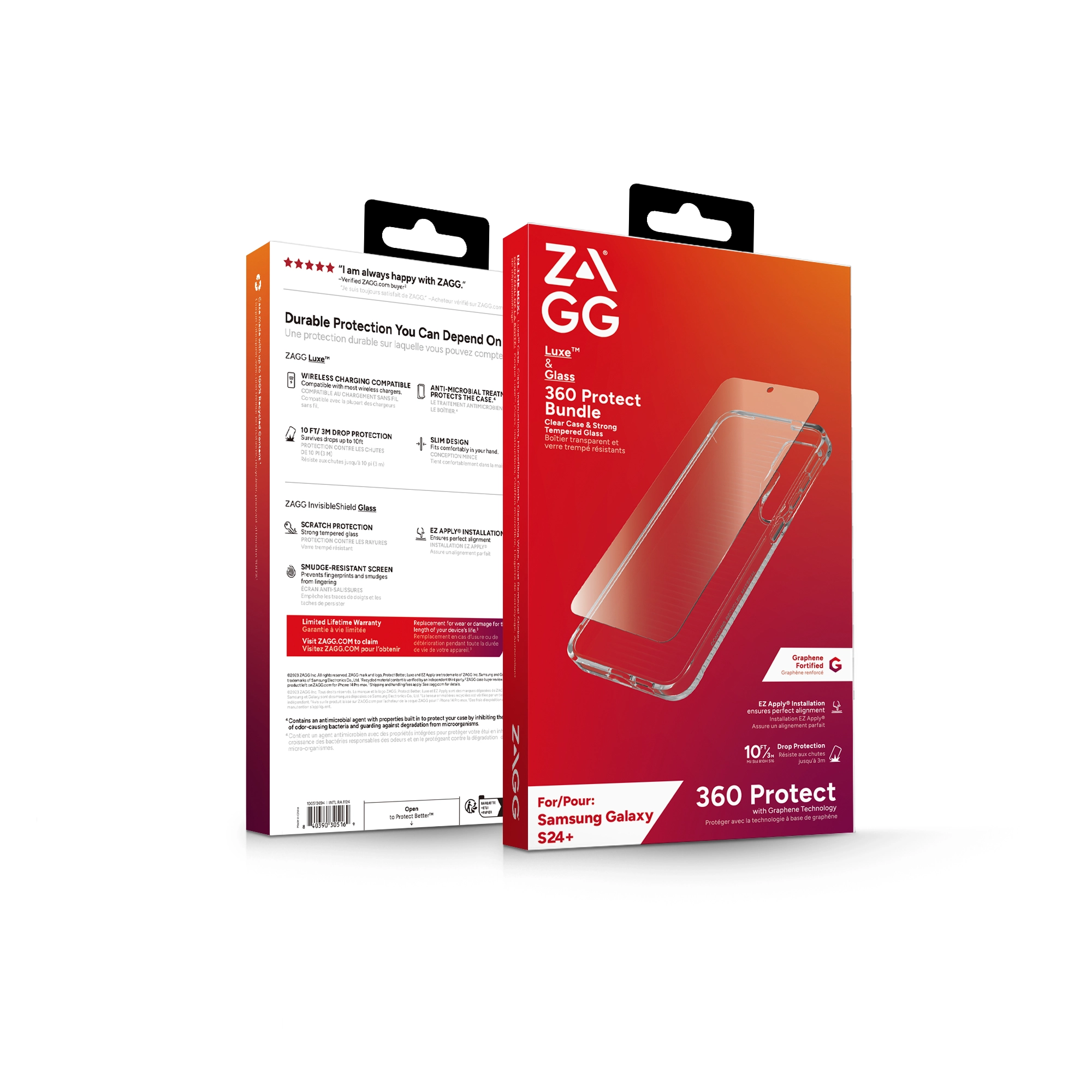 Luxe Case + Screen Protector for Galaxy S24 Ultra