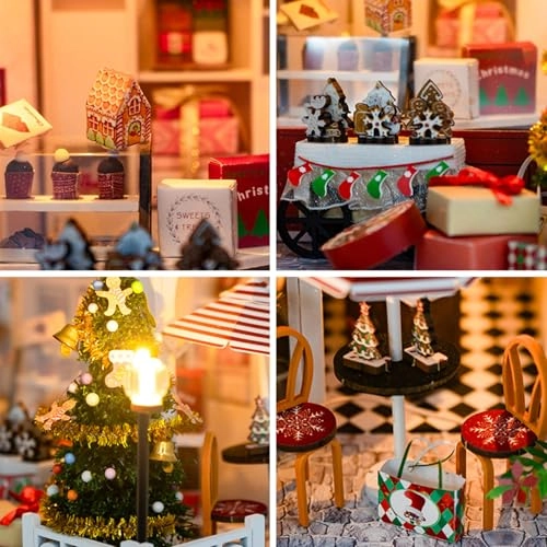 Miniature Dollhouse Kit - Wood Assembly Required