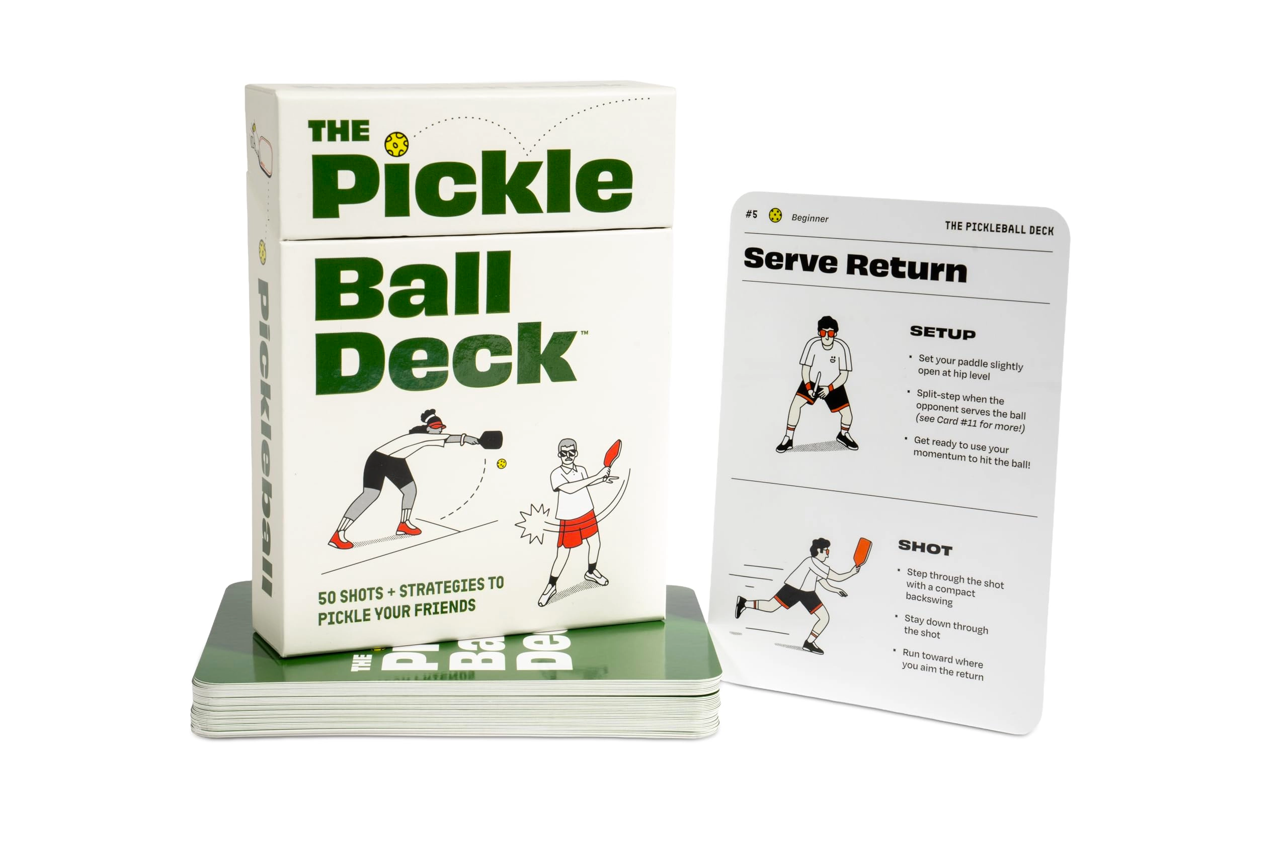 DSS Games The Pickleball Deck - 50 Shots + Strategies