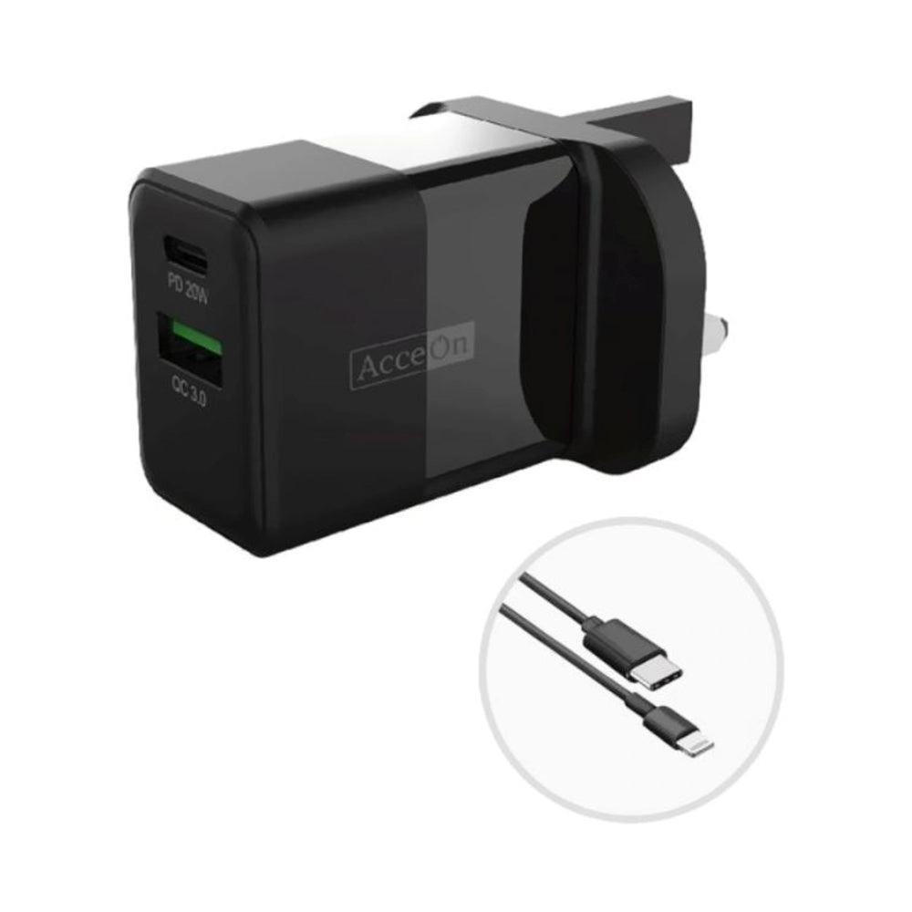 Acceon Charge Cable USB-C to Lightning 1m