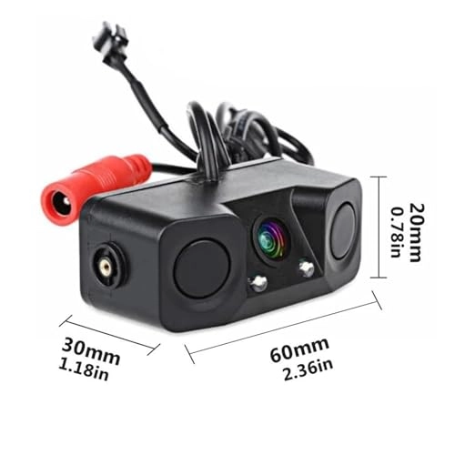 Car Rear View Camera - Night vision Composite video 648(H) x 488(V)