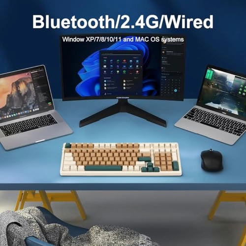 Wireless Mechanical Keyboard - Bluetooth