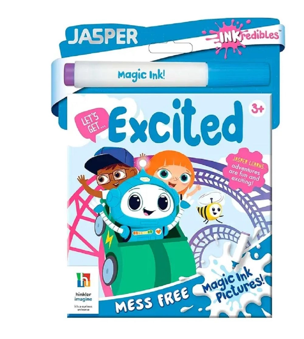 Hinkler Jasper Let's Get Excited Magic Ink Pictures - 3+ years