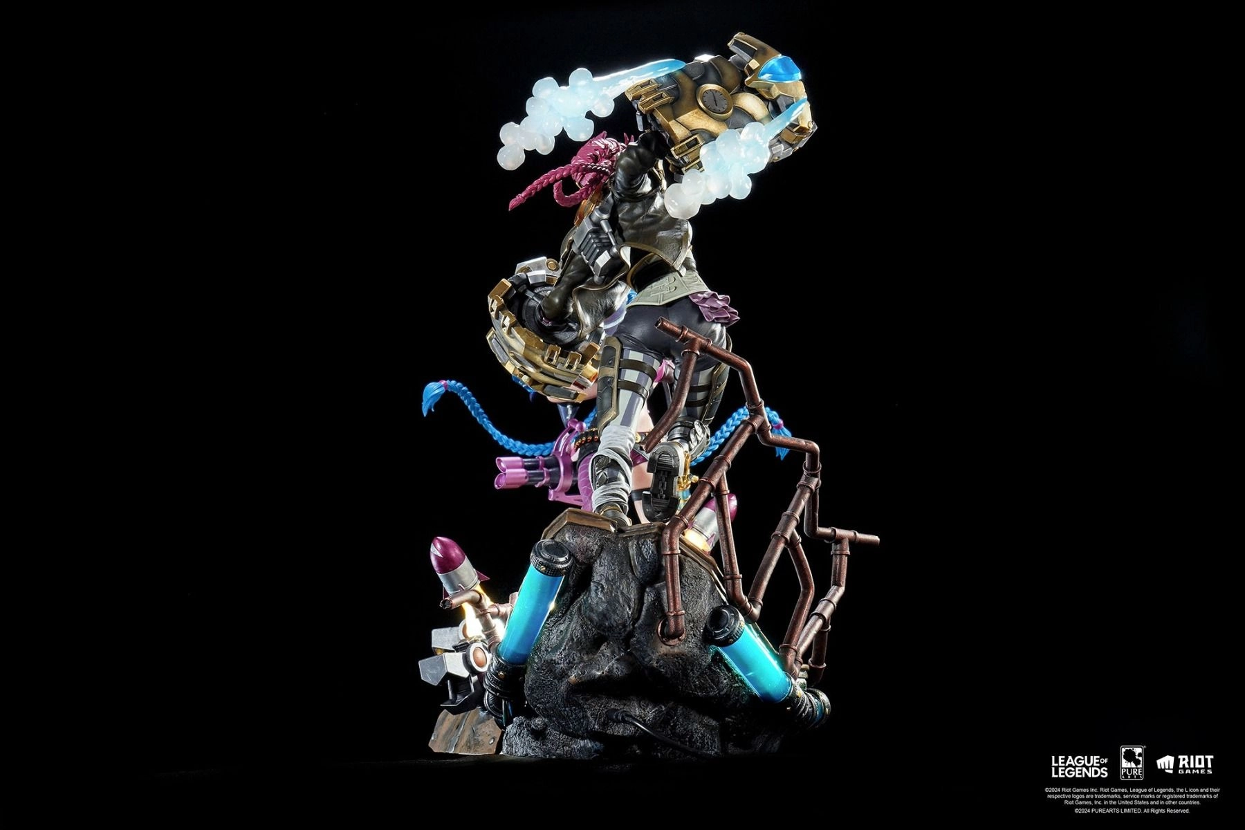 Jinx + Vi - League of Legends - 1:6 Scale Set of 2 Statue