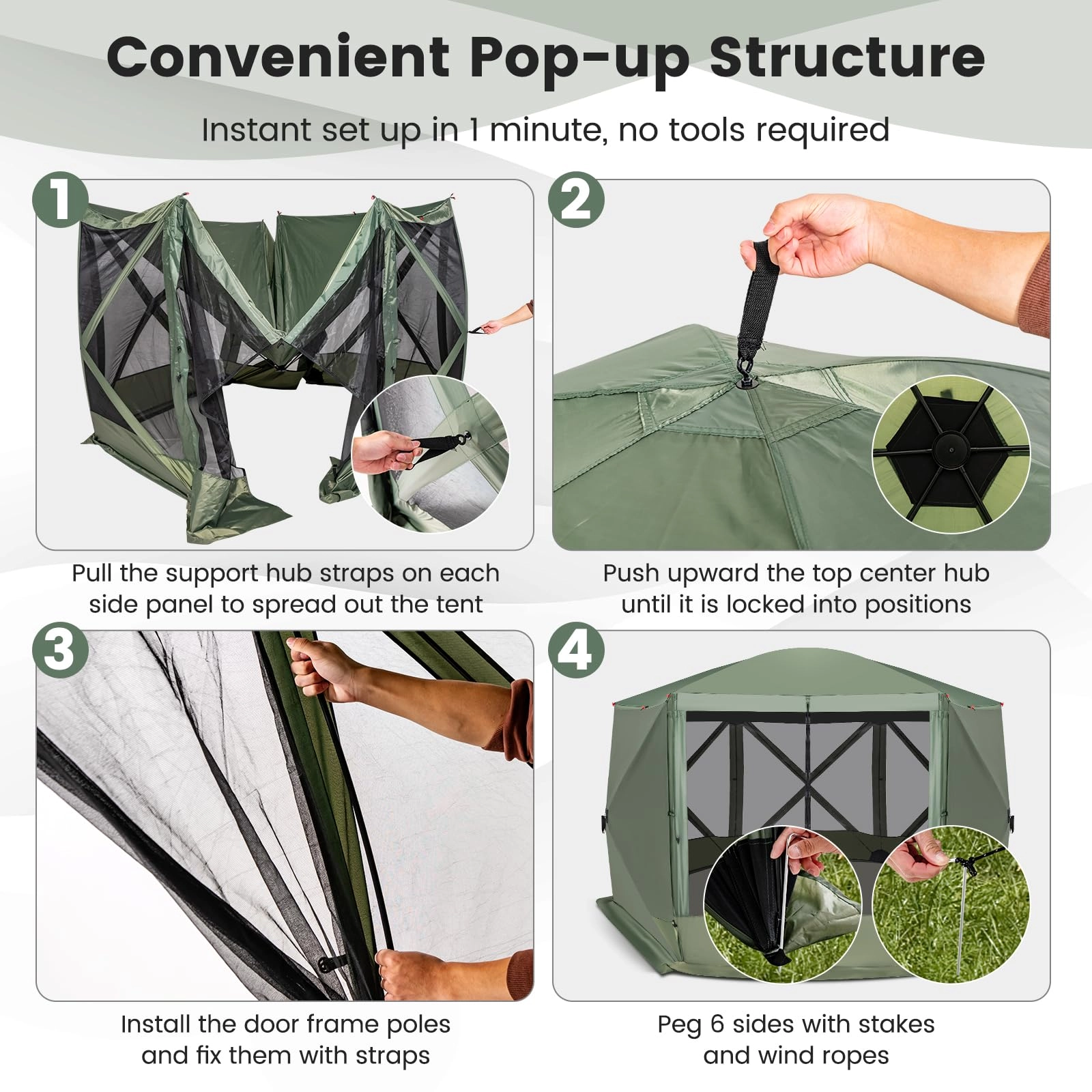 Pop up Camping Gazebo