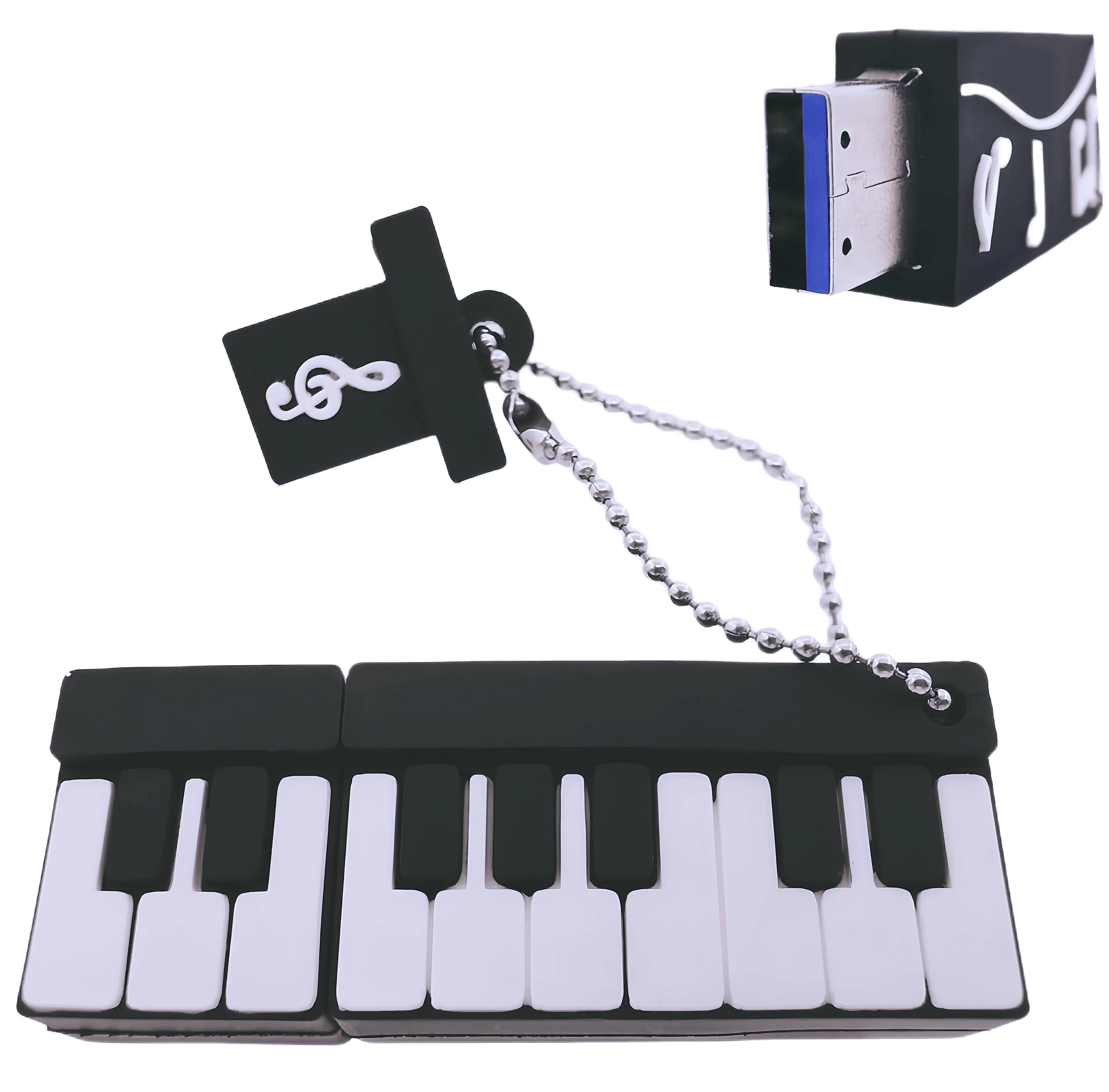 EcooDisk Novelty Cartoon Piano Flash Drive - USB 3.0 64GB
