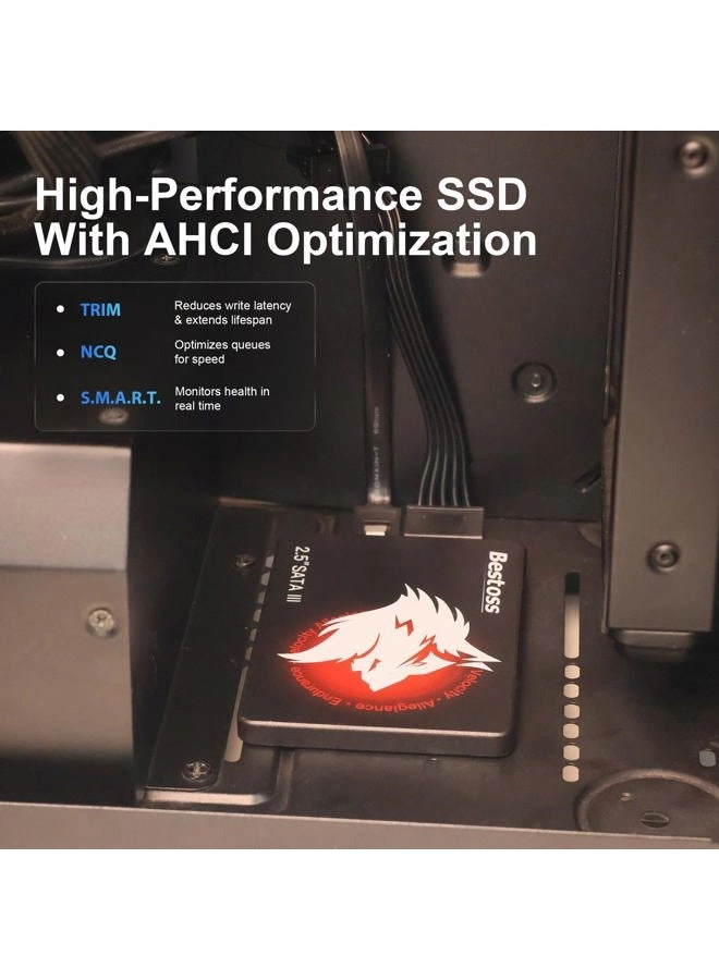 SATAIII SSD - 512GB 2.5-inch
