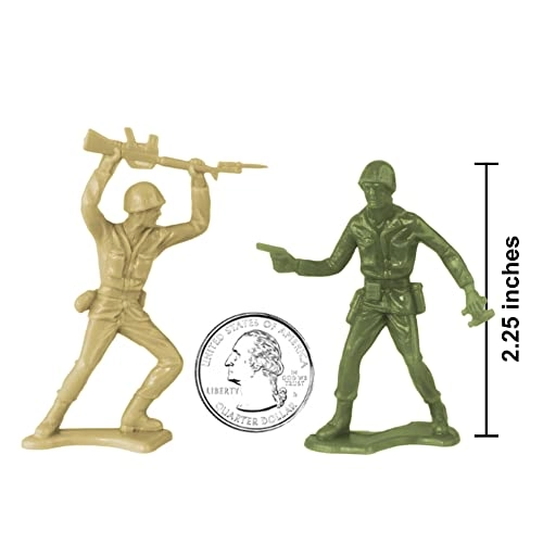 Plastic Army Men - Soldier Figures (TM-67714) 48 pcs