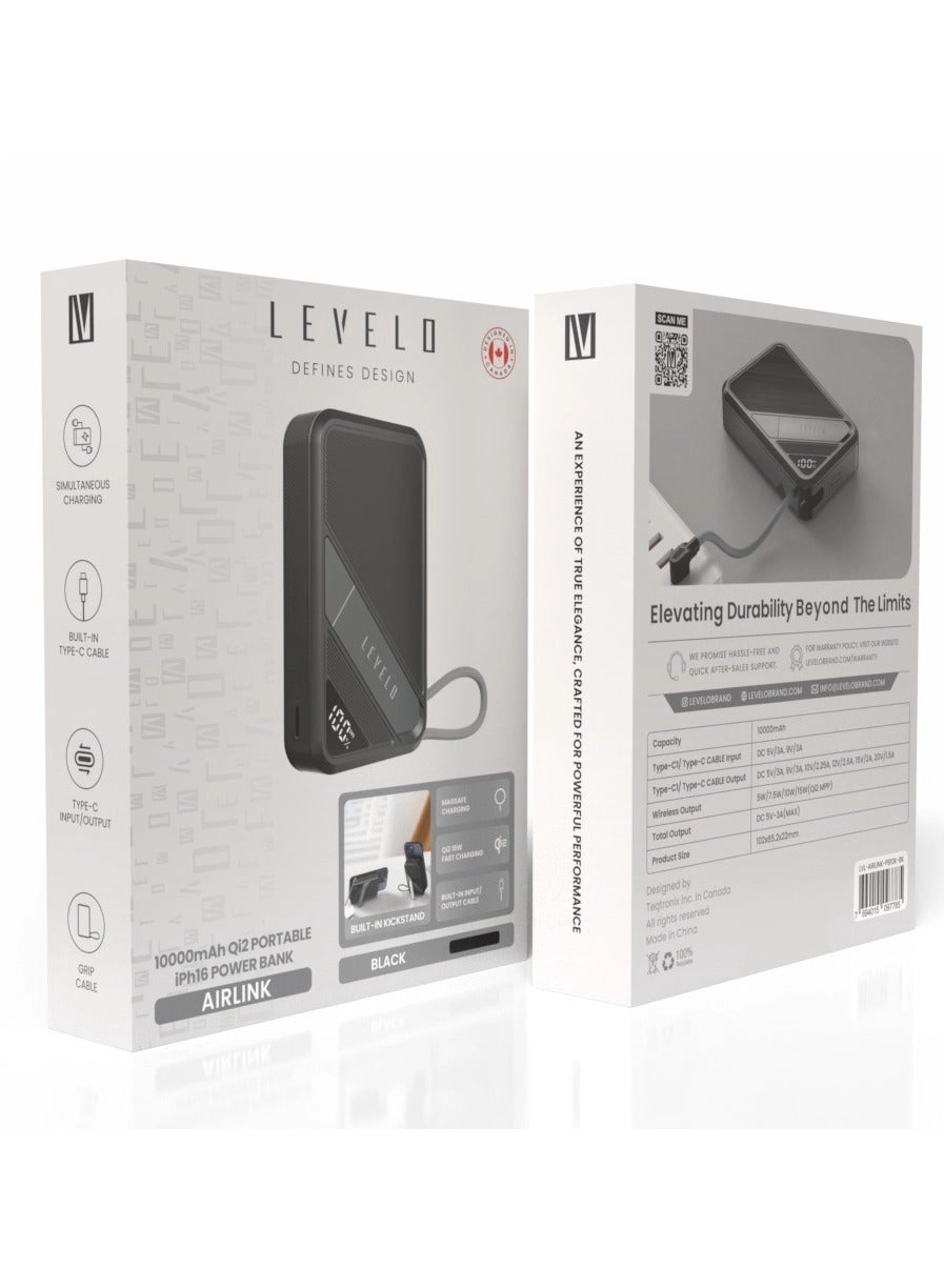 AirLink - 10000mAh 15W Qi2
