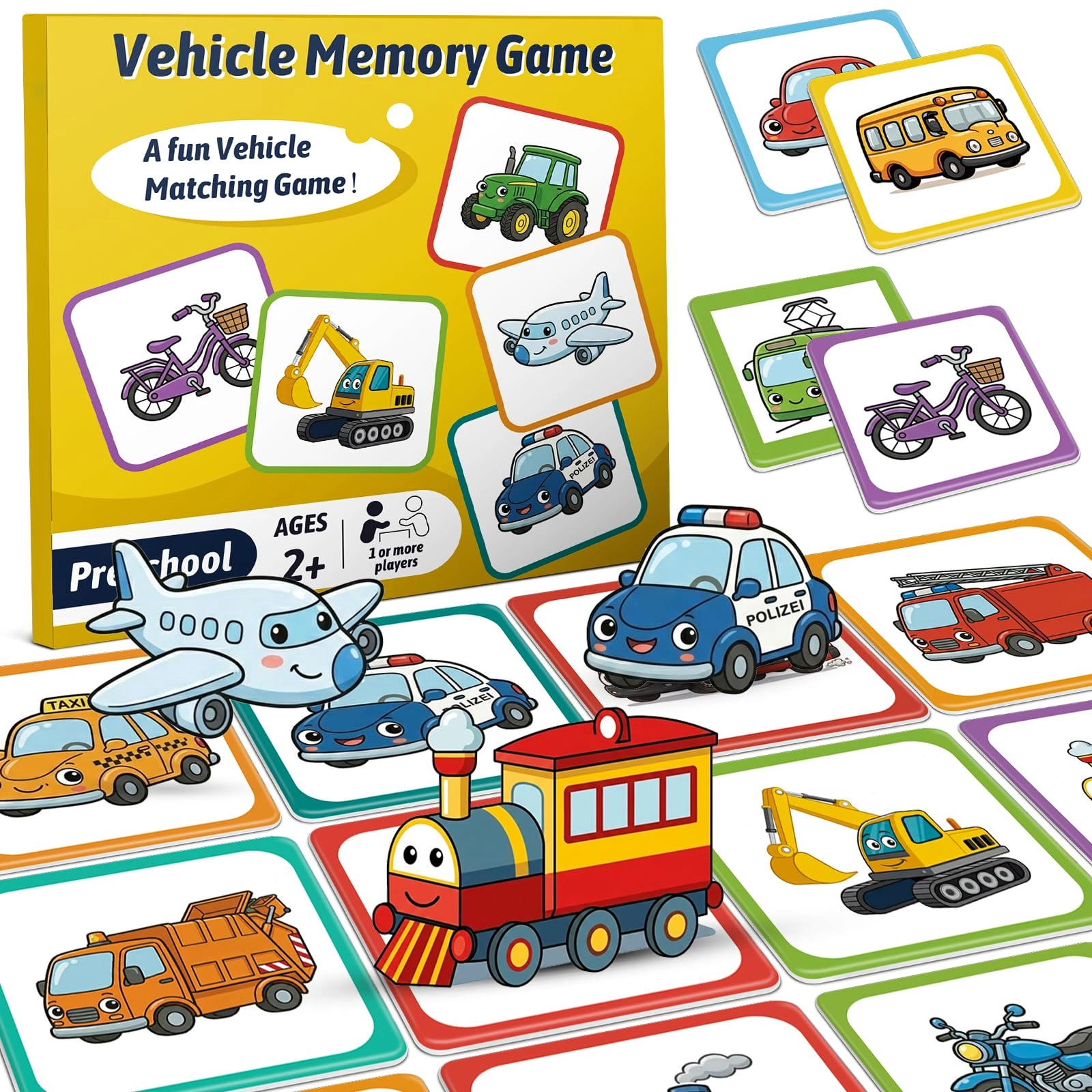 Chengwen Factory Memory Game - 2 Years 32 Pieces