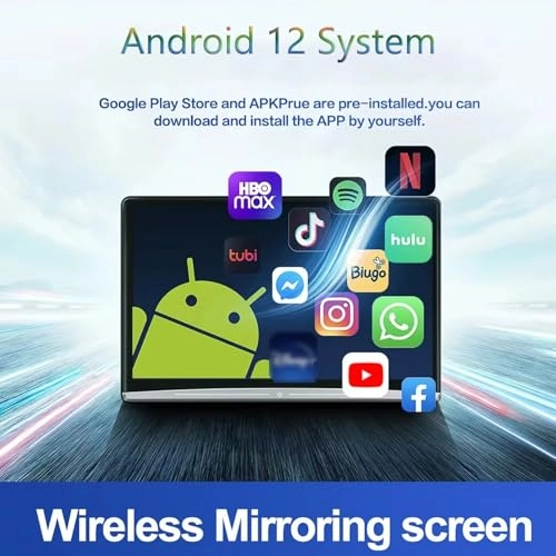 Car Headrest Video Players - 13.3-inch