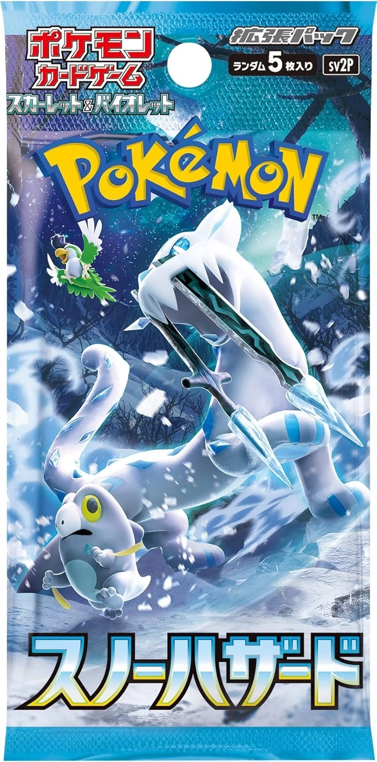 Pokémon Snow Hazard SV2p Booster Pack - Japanese 5pcs