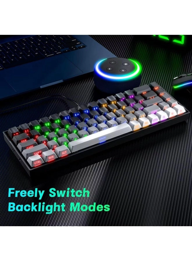 68-Key Mechanical Keyboard - Wired