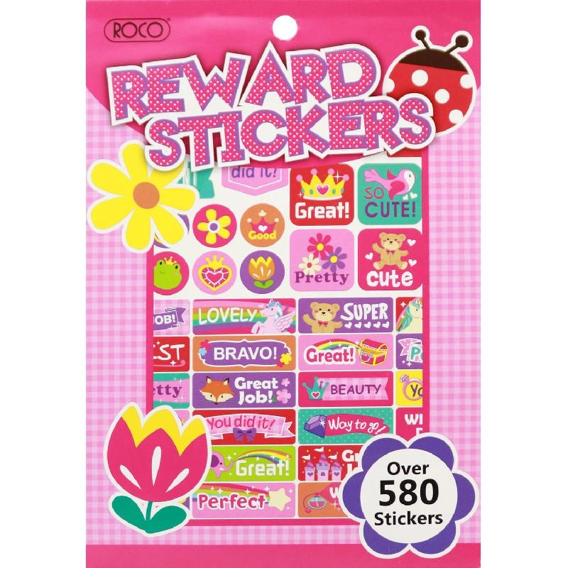 Reward Stickers - Adhesive Paper/Vinyl 250+
