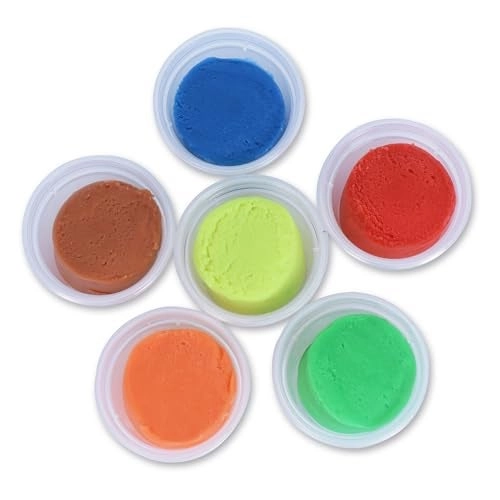 Modelling Dough - 100% Natural 6pcs Pack