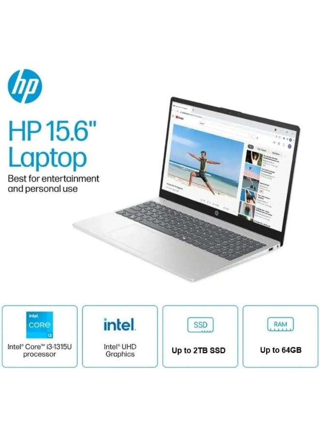 HP FD Series 15-FD0123DX - 15.6'' Core i3-1315U 8GB DDR4 512GB SSD