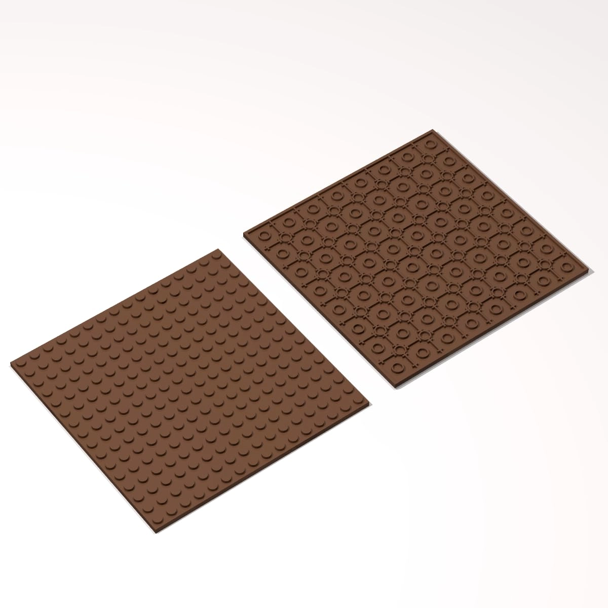 Plwooyur Plate 16x16 - 10 pcs for LEGO