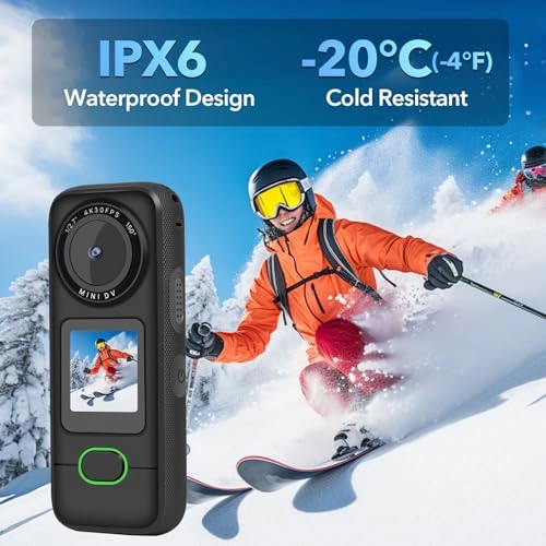 Waterproof Action Camera - 4K 30FPS