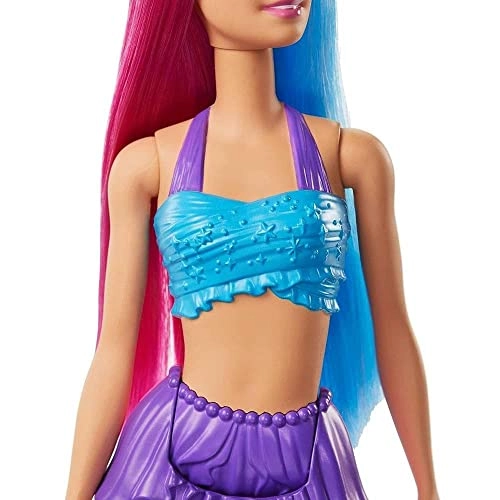 Barbie Dreamtopia Mermaid Doll - Pink And Purple Hair Ages 3+