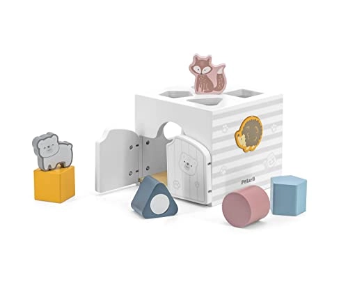 PolarB Shape Sorter with Music Blocks - 18 - 18 months 3 pieces