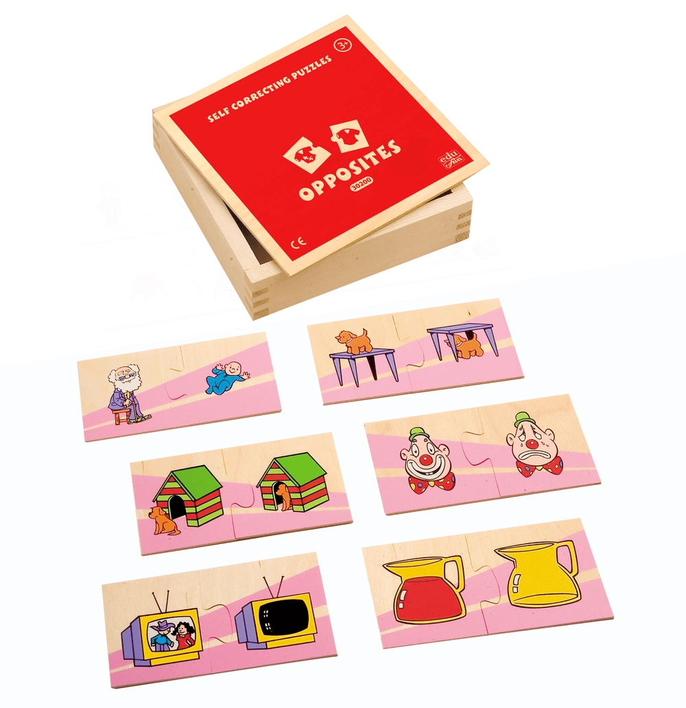 Self Correcting Puzzles - Opposites - Suitable for 3 years & above