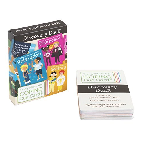 Coping Cue Cards Discovery Deck - 4 years and up 50 pieces