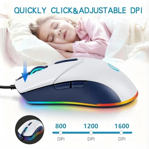 7-Button Corded Mouse - USB