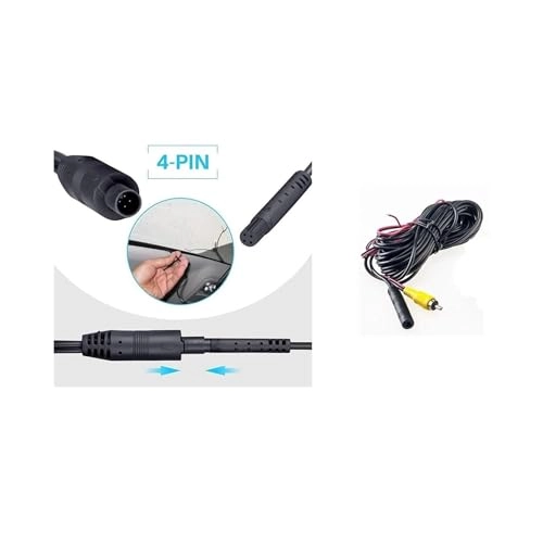 Reverse car rear view camera - Night vision Wired 720 x 540 pixels