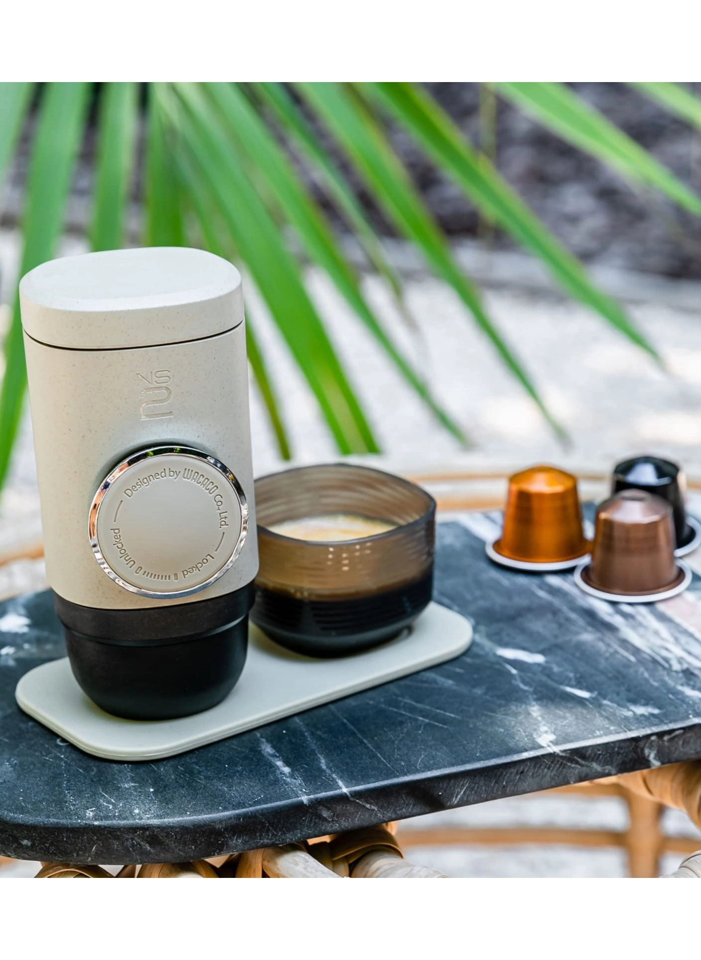 Portable Espresso Machine Manual Nespresso-Compatible 152745