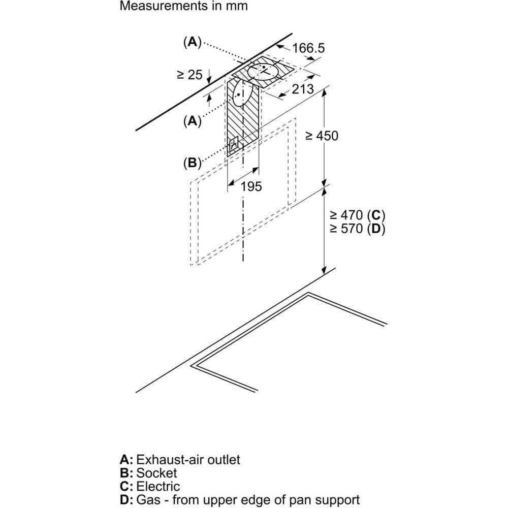 DWK96PJ60M - 700m³/h 90cm