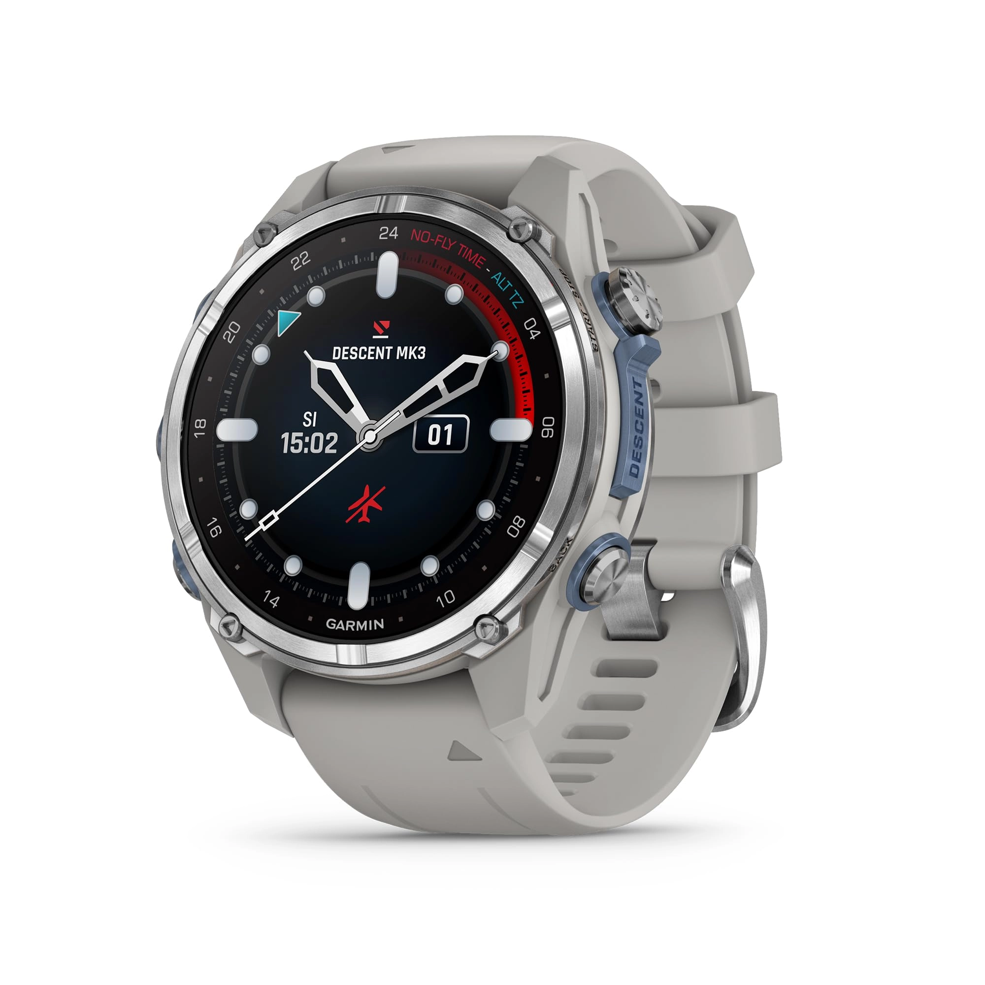 Descent MK3 43mm Stainless Steel GPS