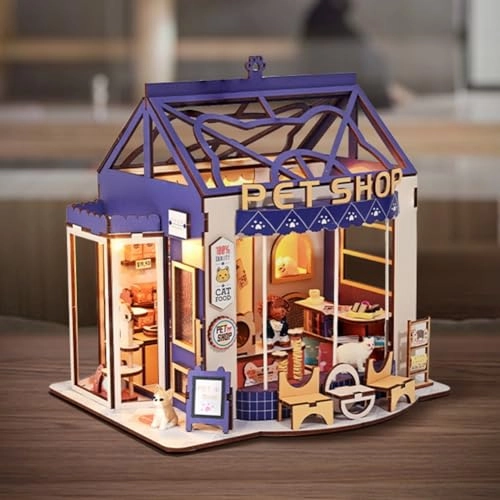 Magic House - 3D Mini Dollhouse Musical Movement