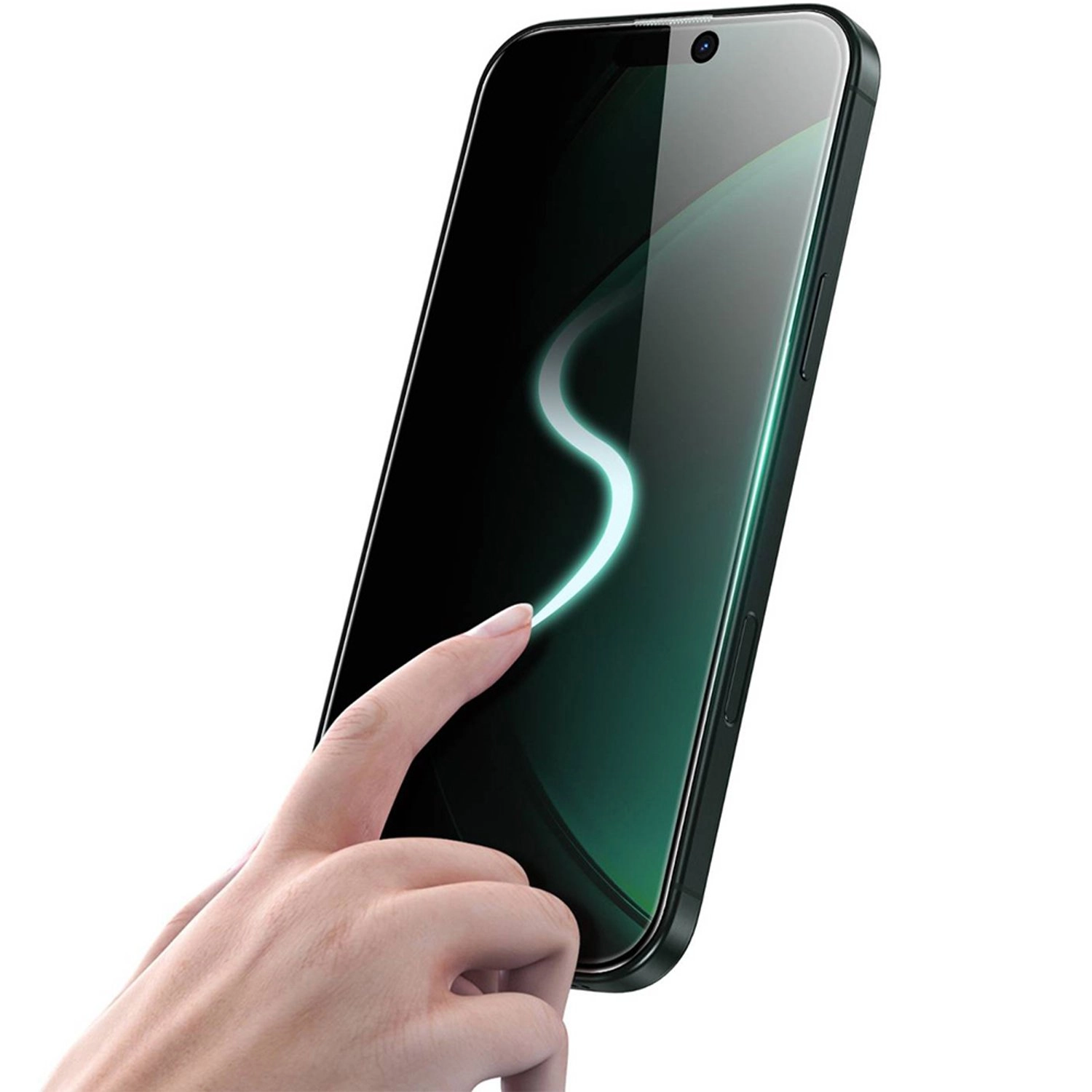 Privacy HD Glass Screen Protector for iPhone 16 Pro