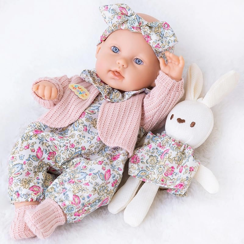 AM ANNA Reborn Baby Doll - 12 Inch Soft Vinyl Ages 3+