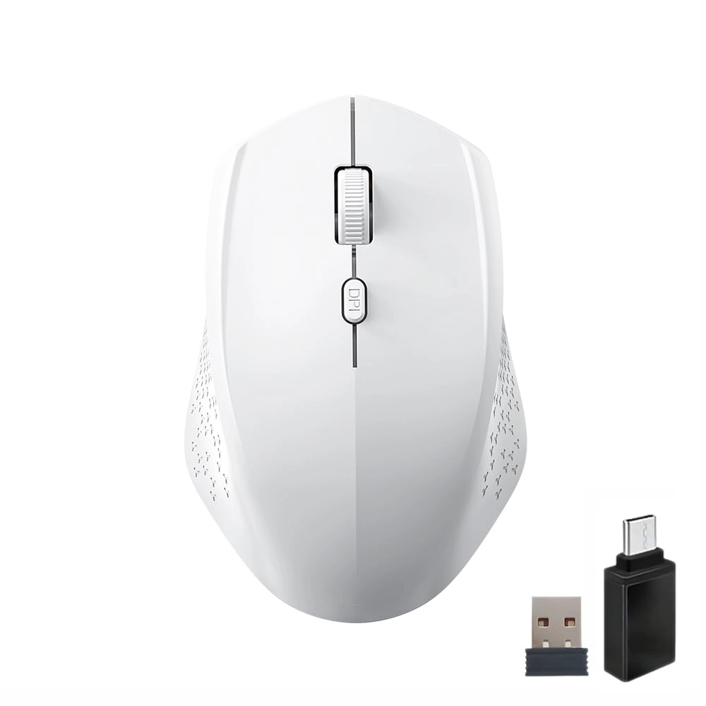 Vertical Ergonomic Optical Mouse - Bluetooth Wi-Fi