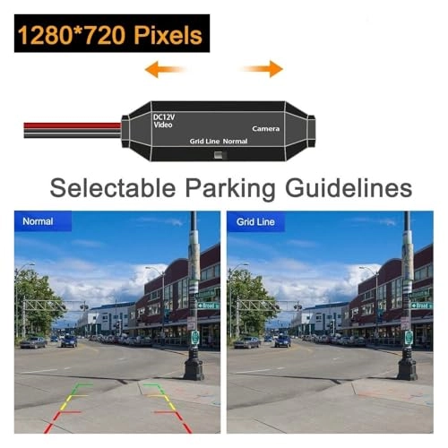 Rear View Backup camera - Night vision 1280*720p