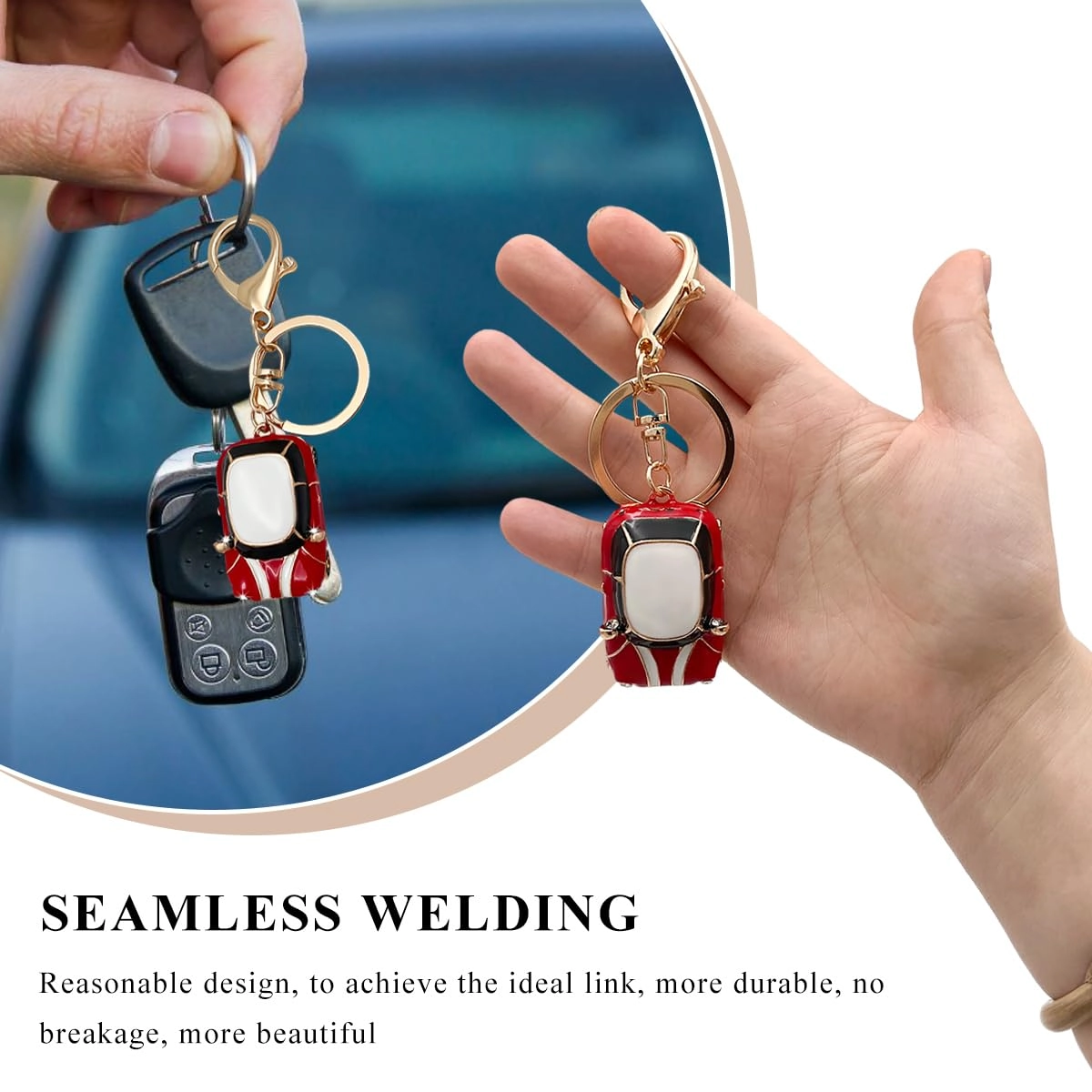 Car Model Rhinestone Keychain
