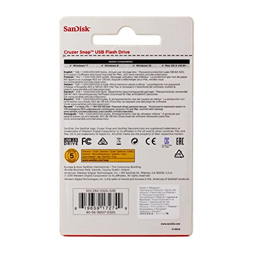 Cruzer Snap - USB 2.0 32GB