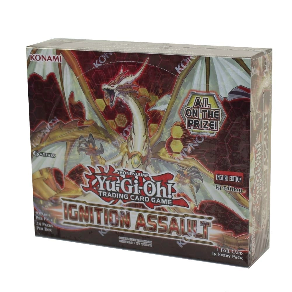 Yu-Gi-Oh! Ignition Assault Booster Box - 24 Packs 9 cards per pack