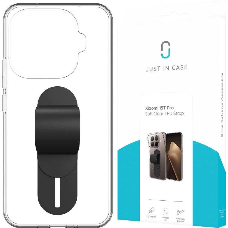 Soft Back Cover Mobile Case with Strap for Nothing Phone (3a) - TPU