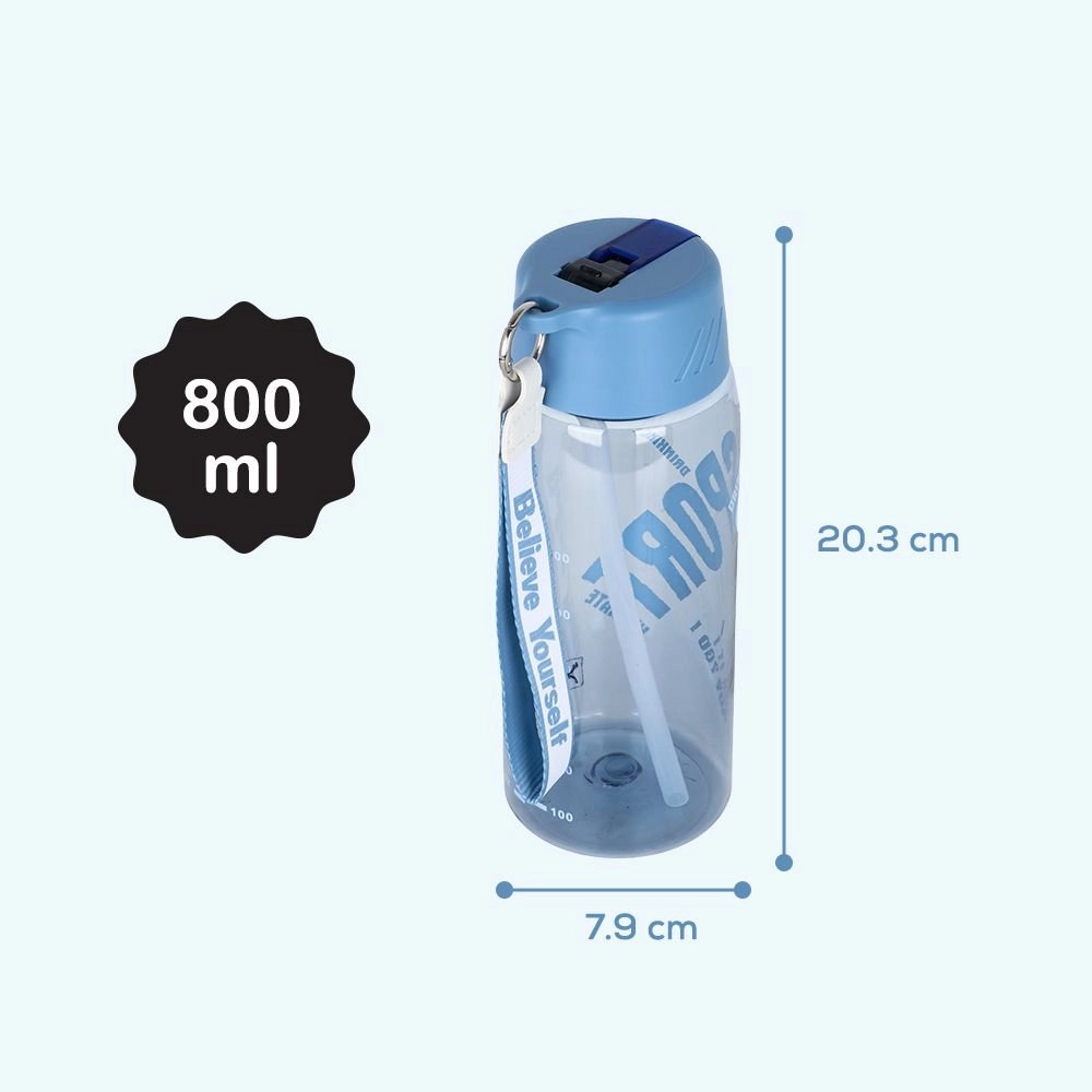 Water Bottle 800 ml - Grab String