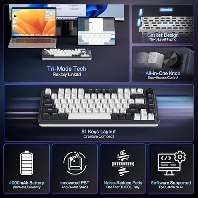 K673 PRO - DE Wired/Wireless