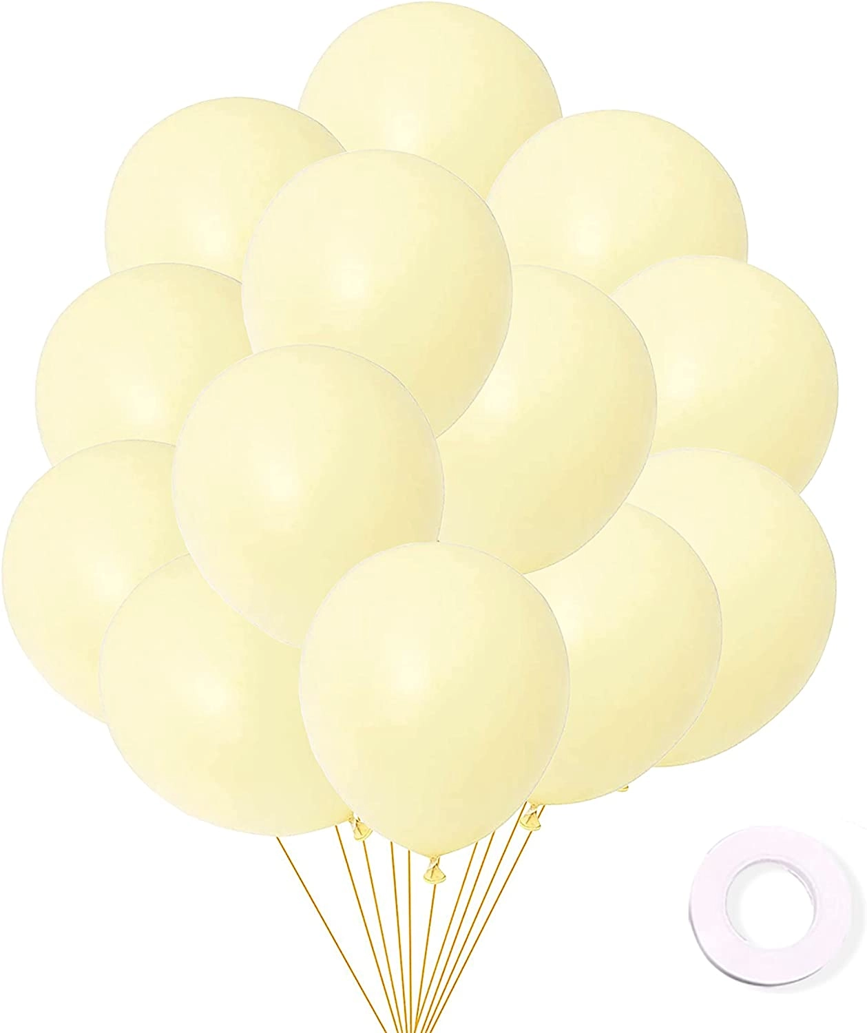 Party Time Trading LLC Latex Balloons - 20-Pieces Baby Shower Bridal Shower Valentine's Day Wedding Birthday