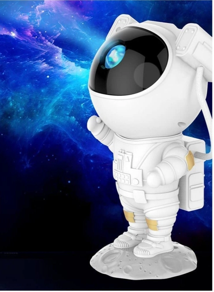 Starry Night Light Projector - Astronaut Remote Control Adjustable Head Angle
