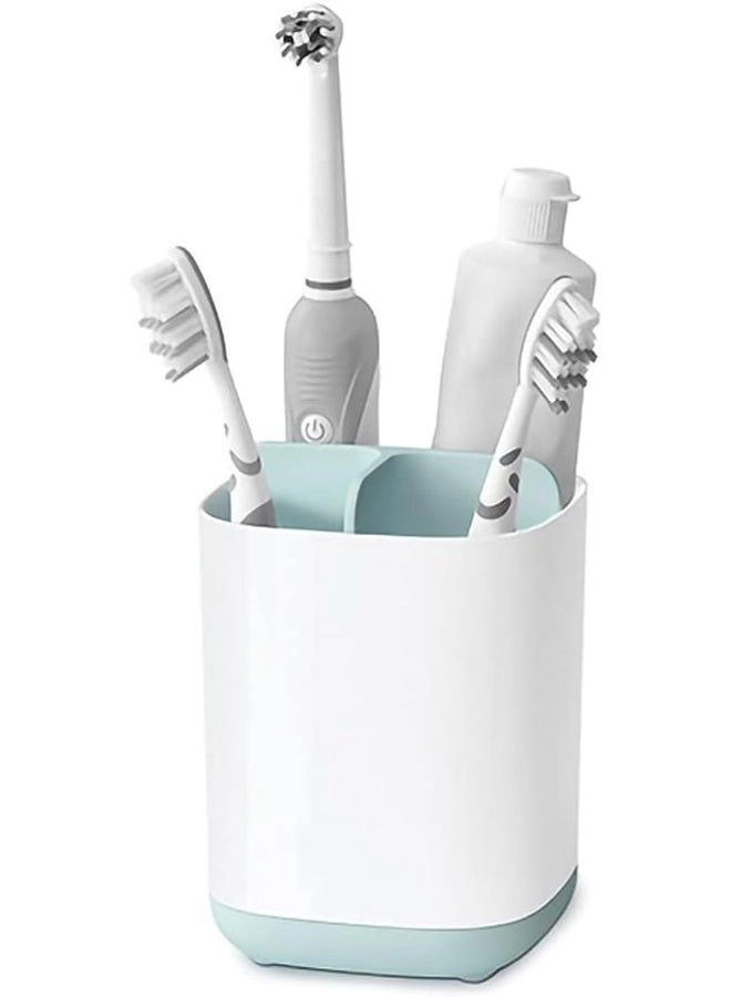 Lee Yon Toothbrush Holder - White/Green 3 Slots