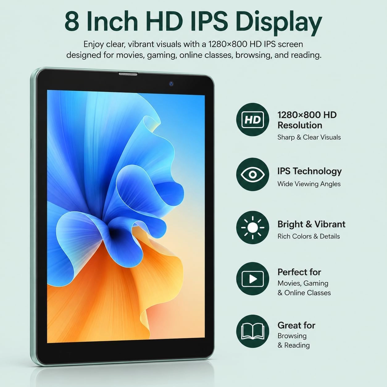 M129 Tablet 8" 5G 8GB RAM 512GB