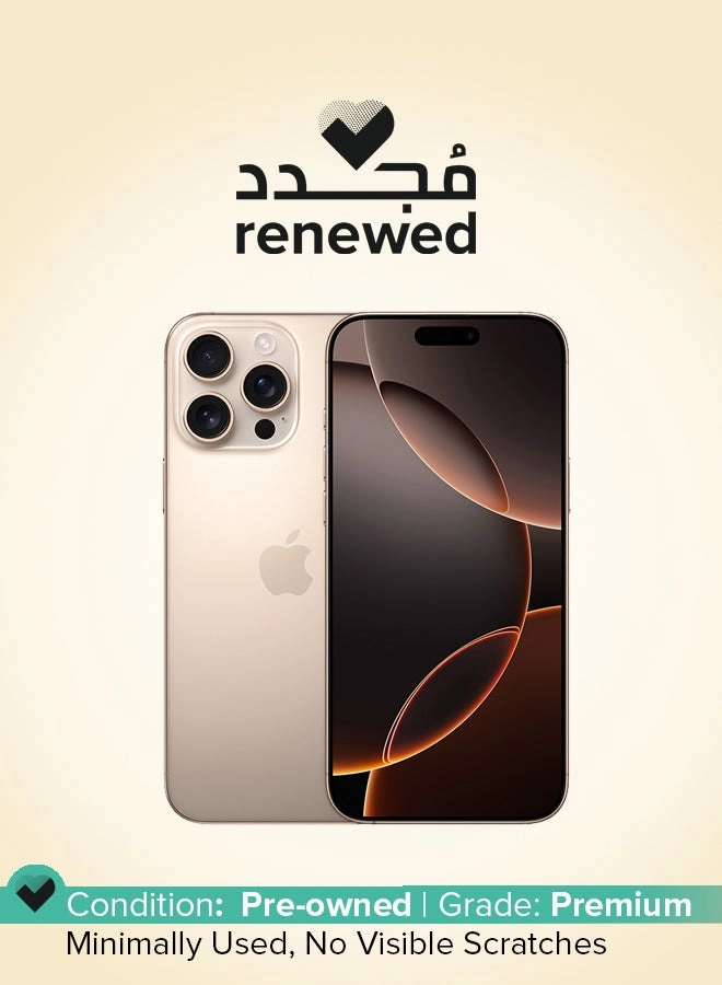 (Refurbished) Iphone 16 pro max 256GB