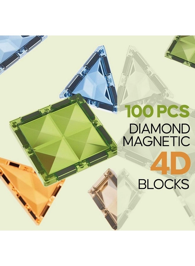 Magnetic Blocks - 100 pcs