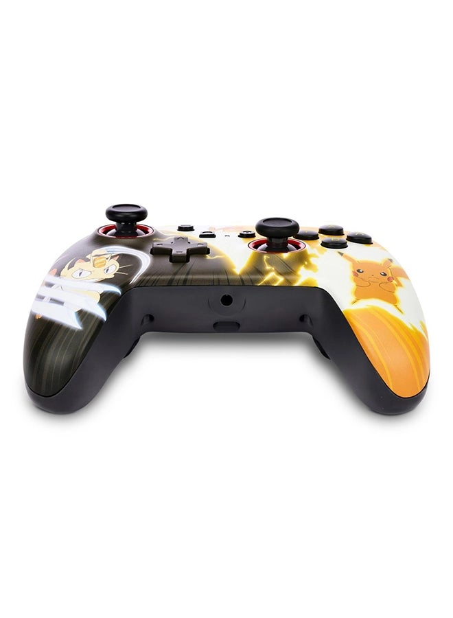 Nintendo Switch Enhanced Wired Controller Pikachu Moods